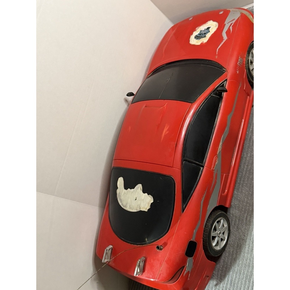 Rare Columbia Fast Fire Pro Speed R/C Car 1:6 Scale -Not Tested no remote See